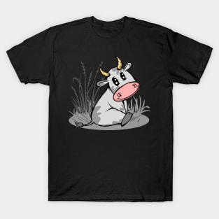 Cute Cow Graphic T-shirt | Cow Lover Gift T-Shirt